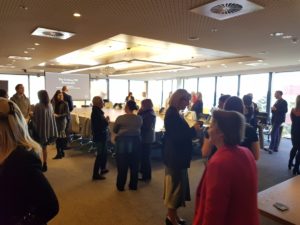 Networking at the HR Roundtable